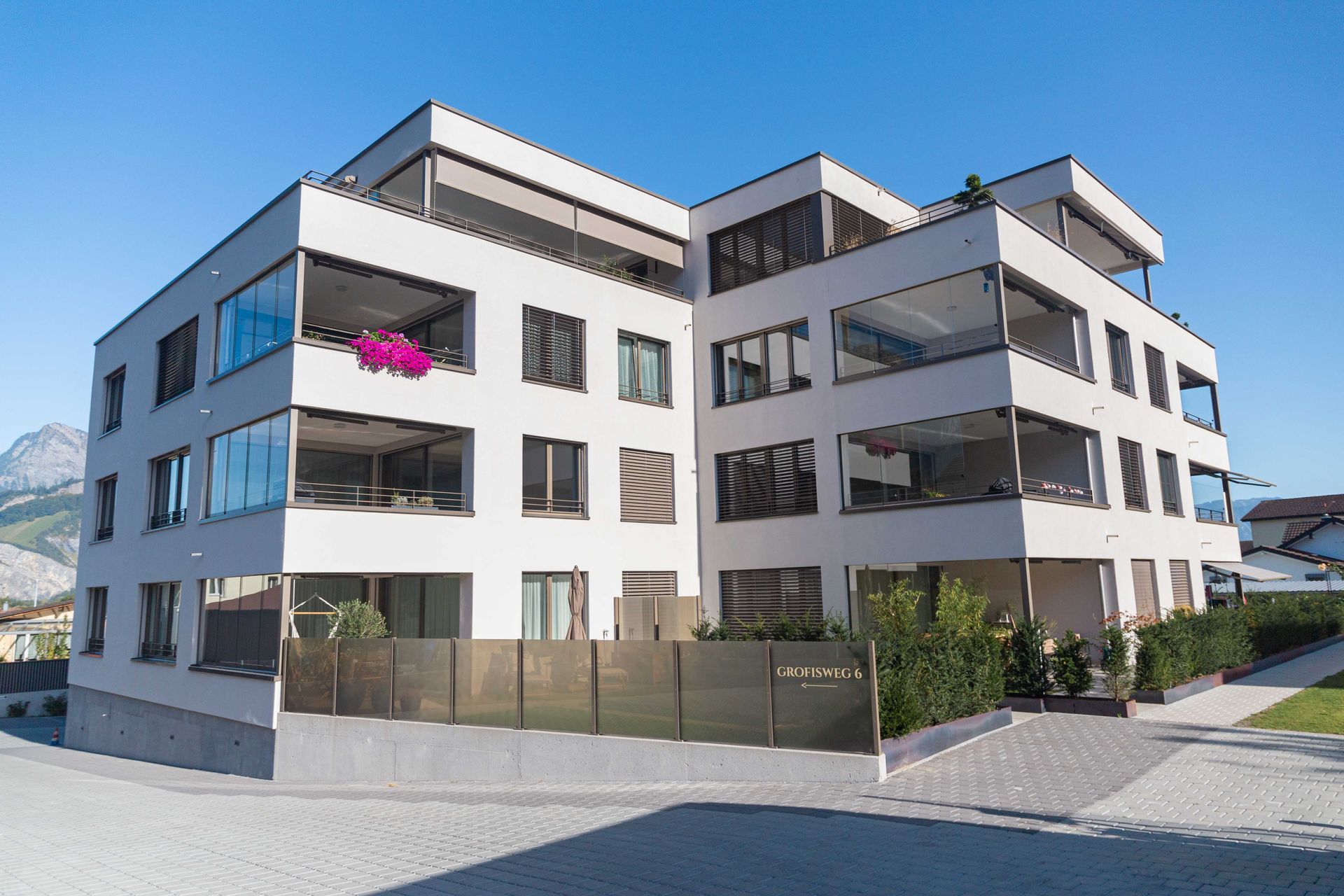 Foto von der Überbauung Grofis in Vilters.