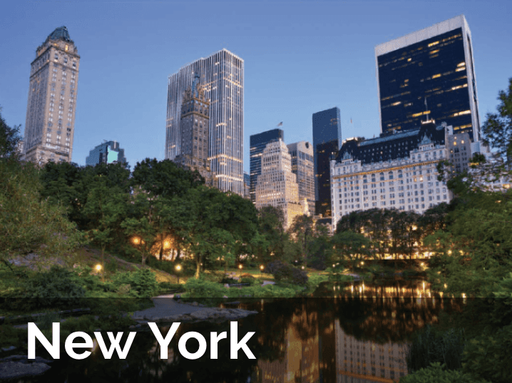 New York City Skyline From Central Park