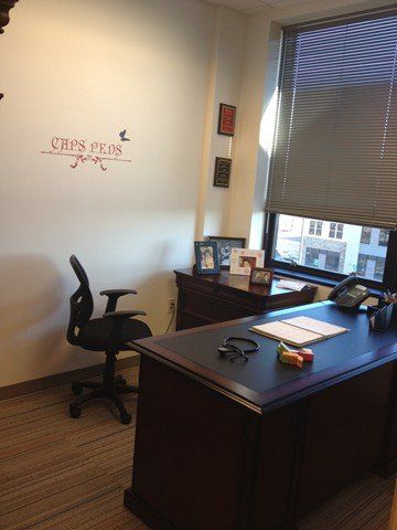 office photo with desk