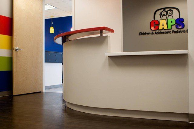 secondary view of reception desk