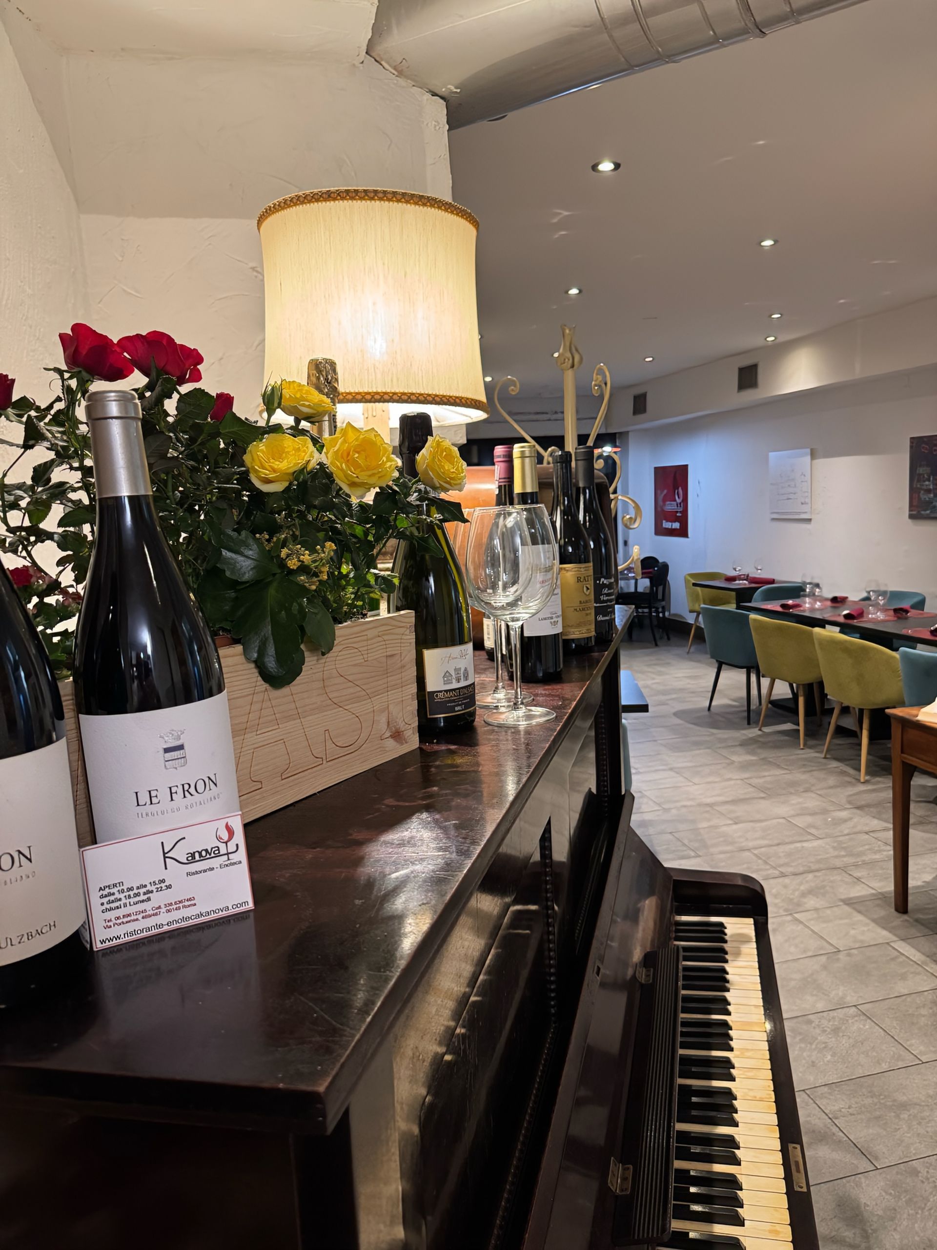 enoteca con vini selezionati