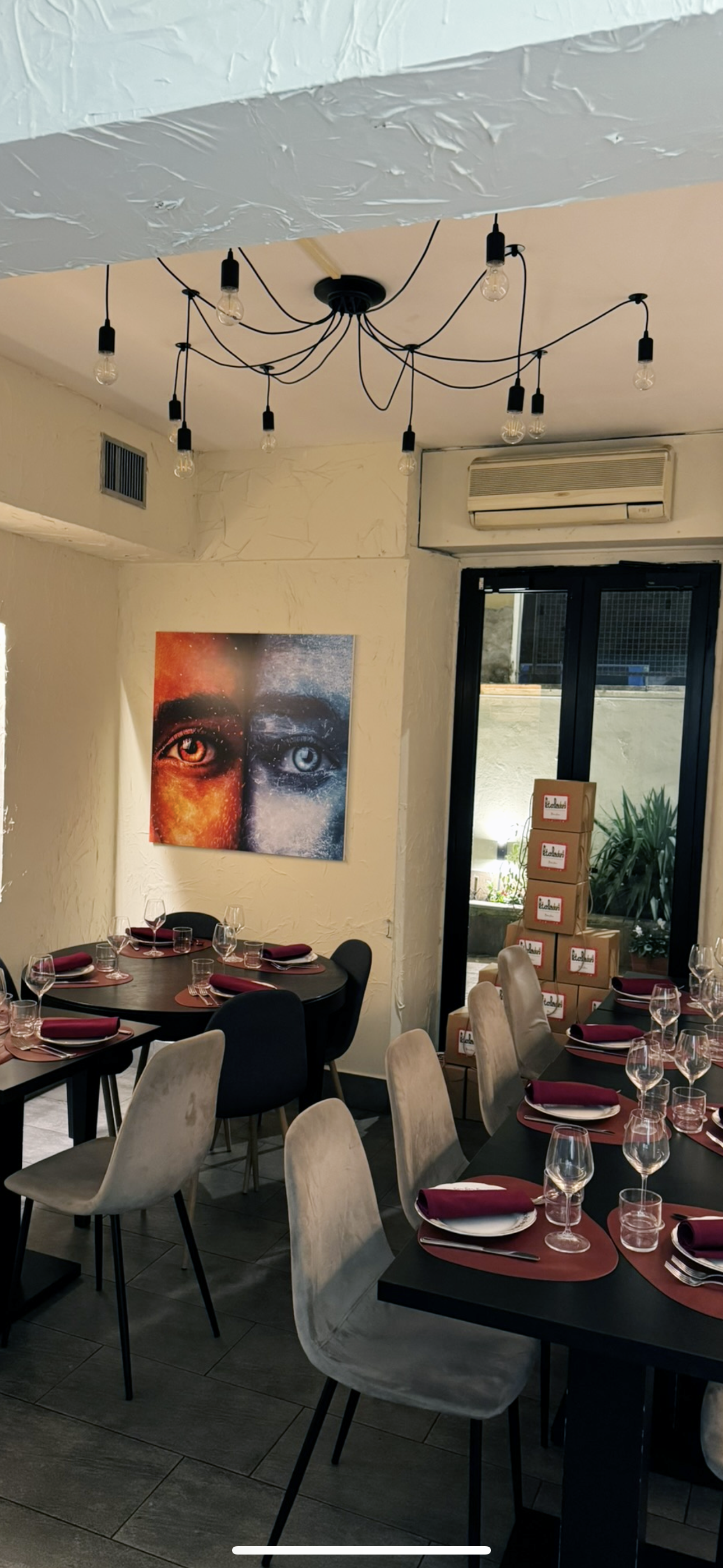 tavoli del ristorante