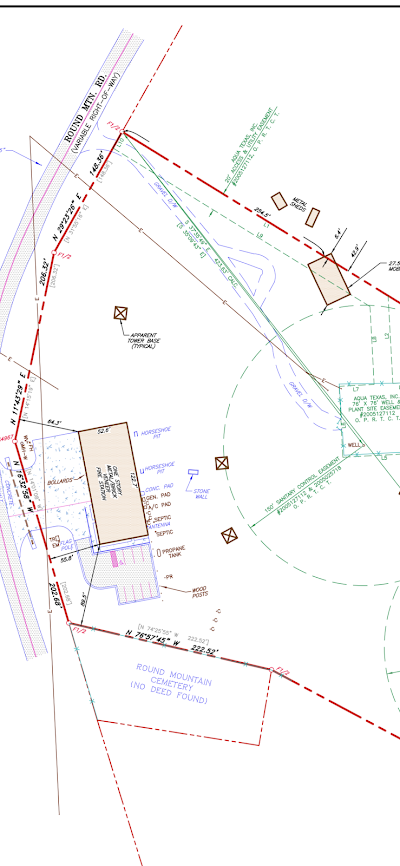 A blueprint of a house with a lot of lines on it