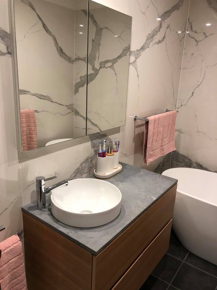 interior view bathroom