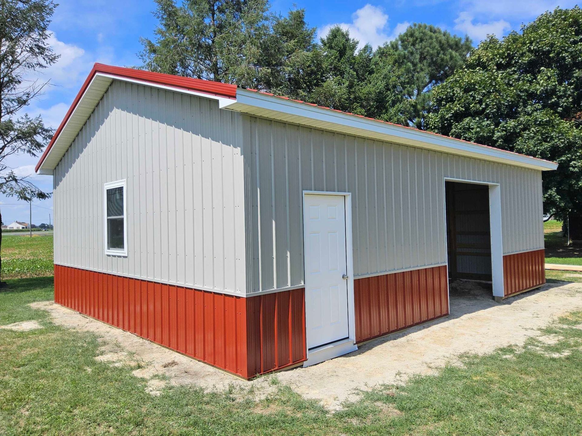 24x32 pole barn