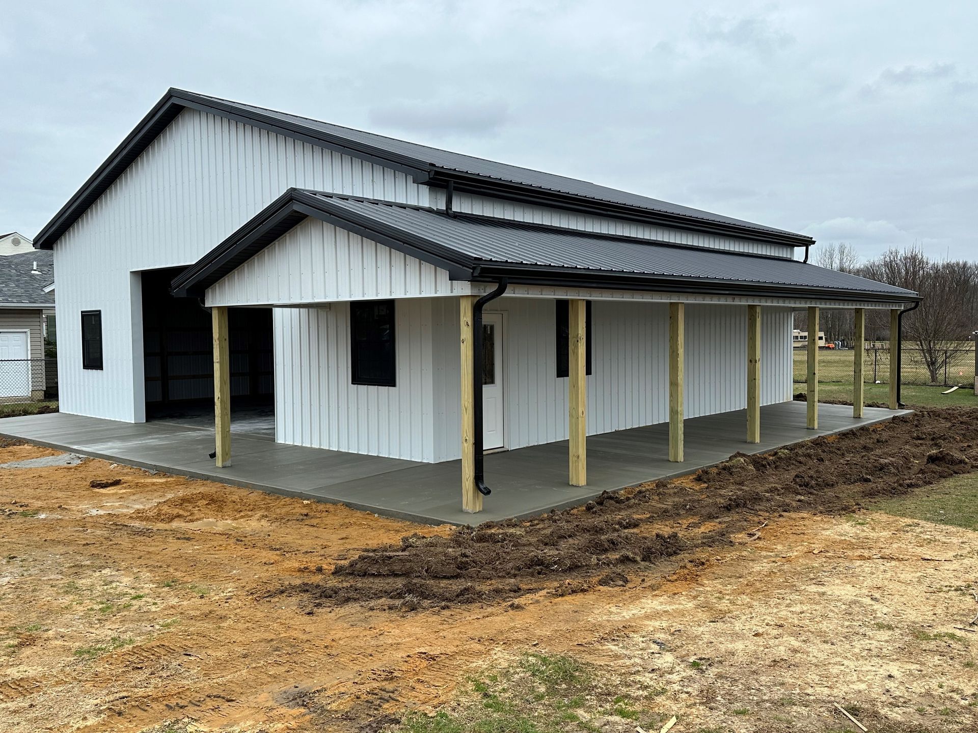 40x40 pole barn