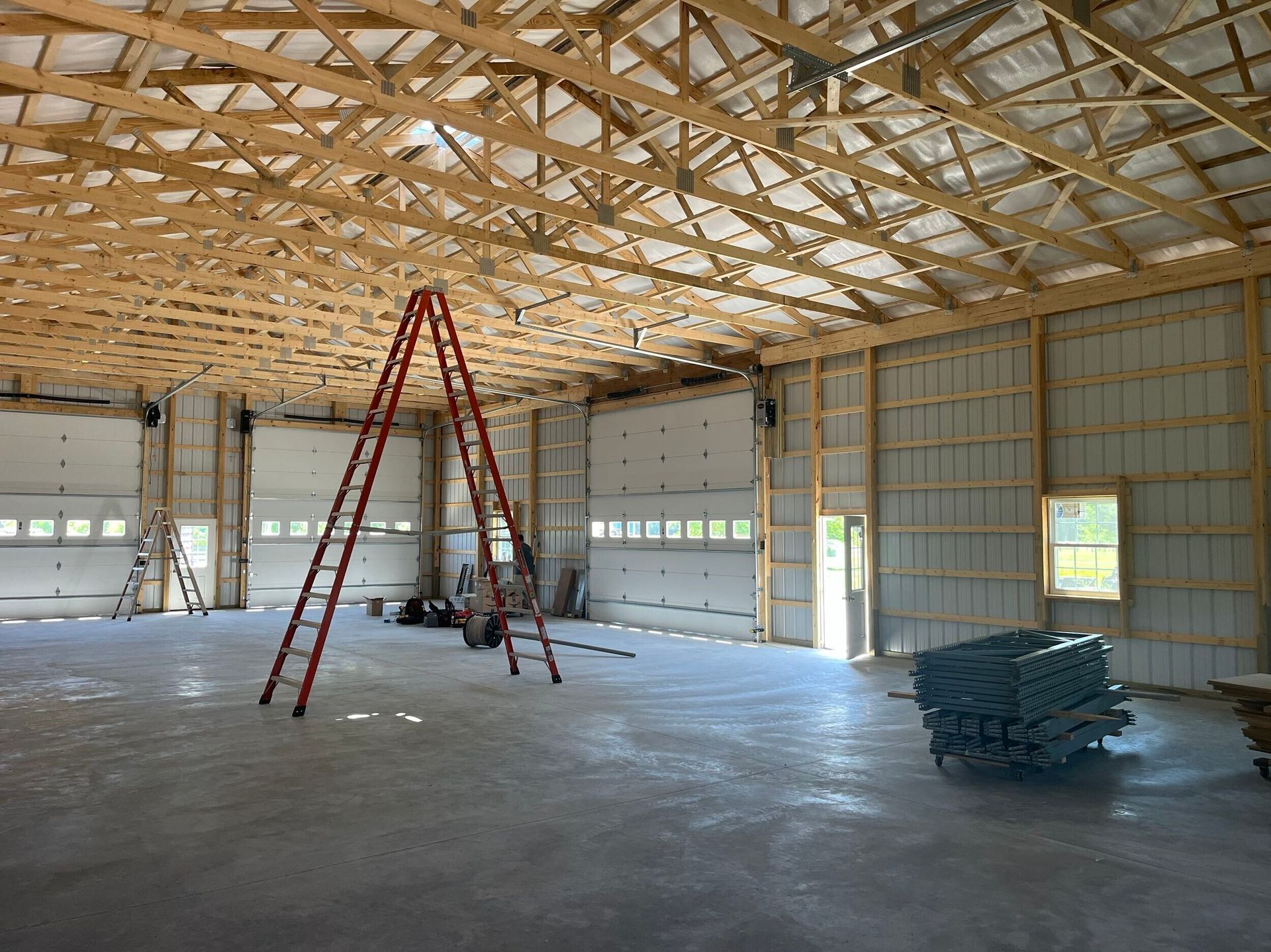 40x80 pole barn