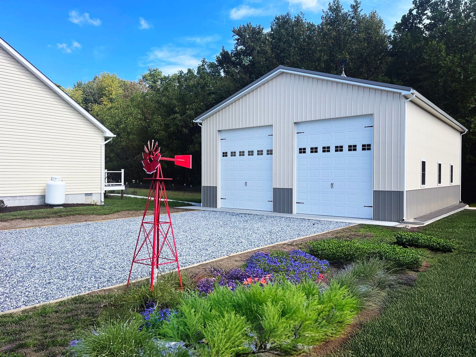 Two Car Garage Pole Barn