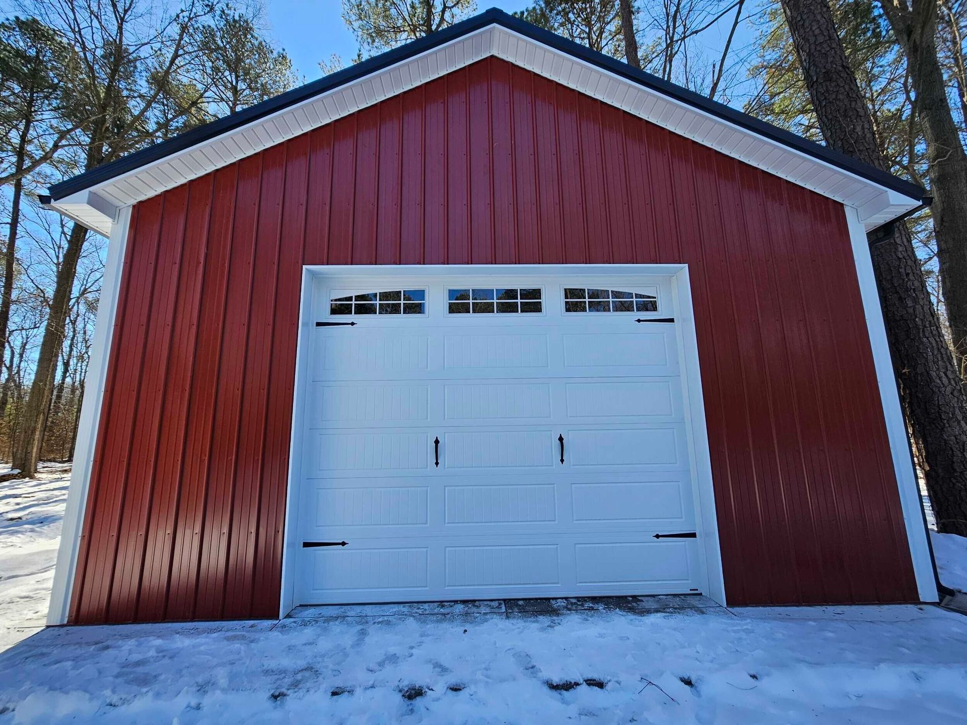 24x24 pole barn