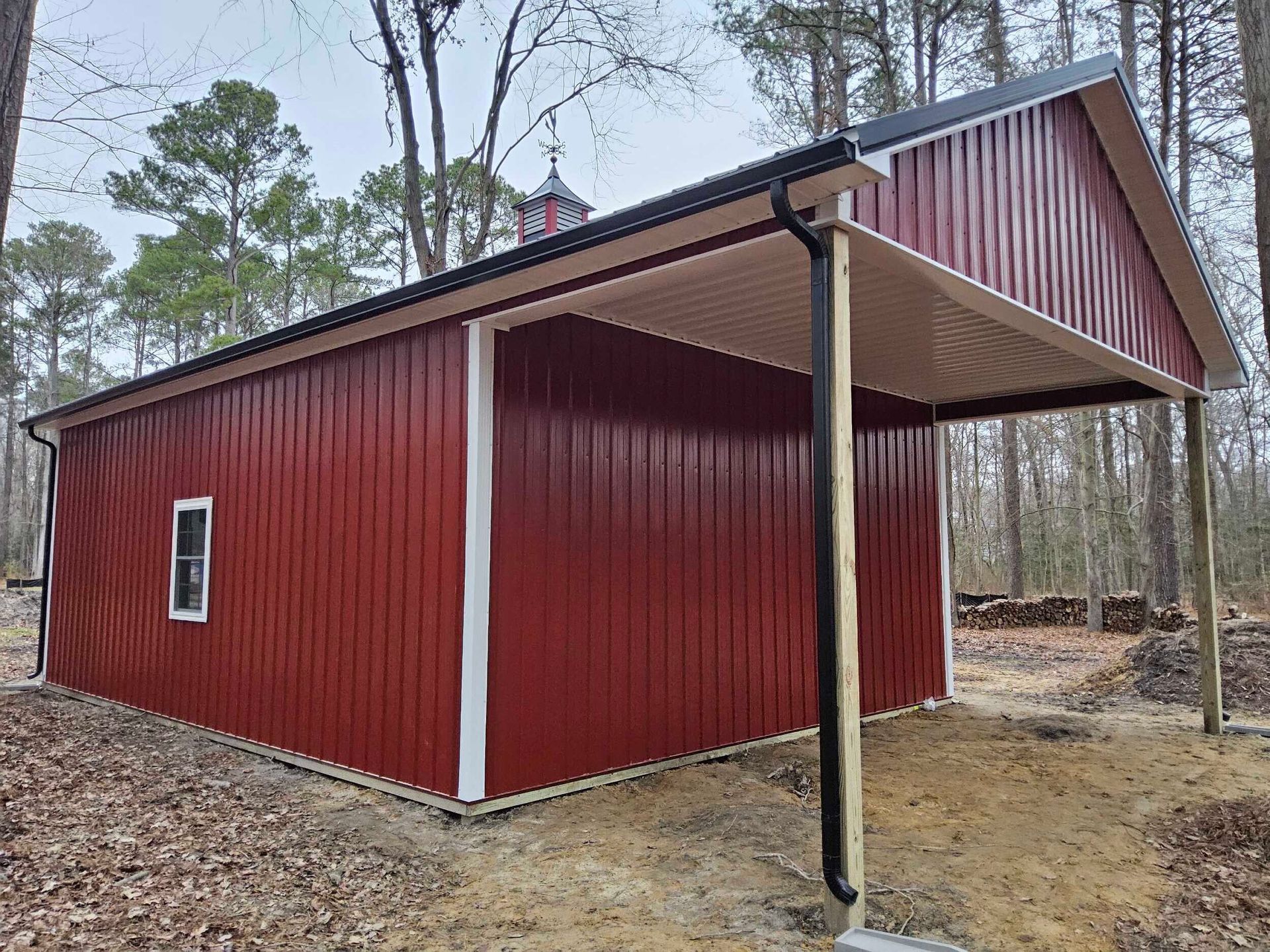 24x24 pole barn