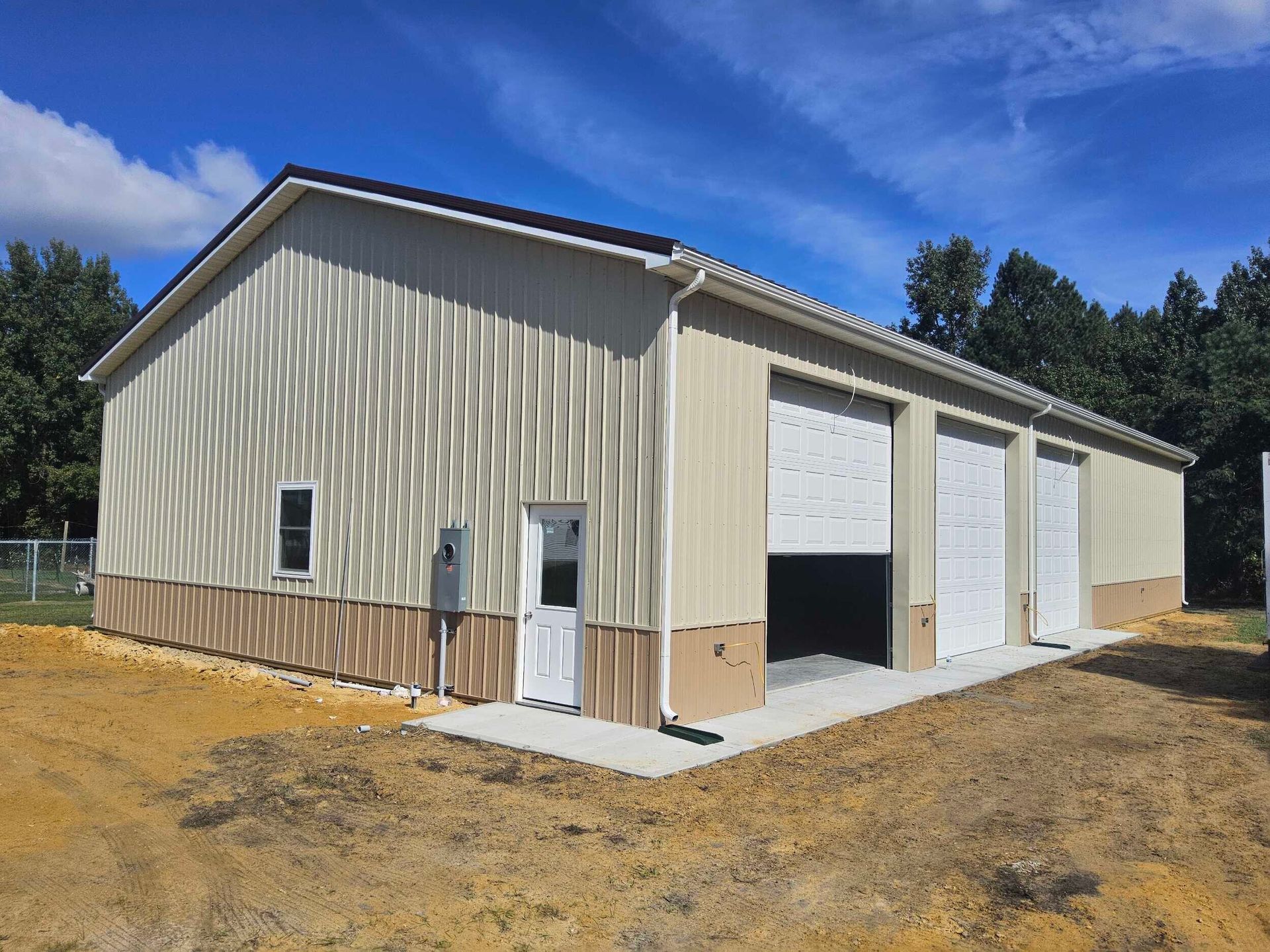 40x80 pole barn