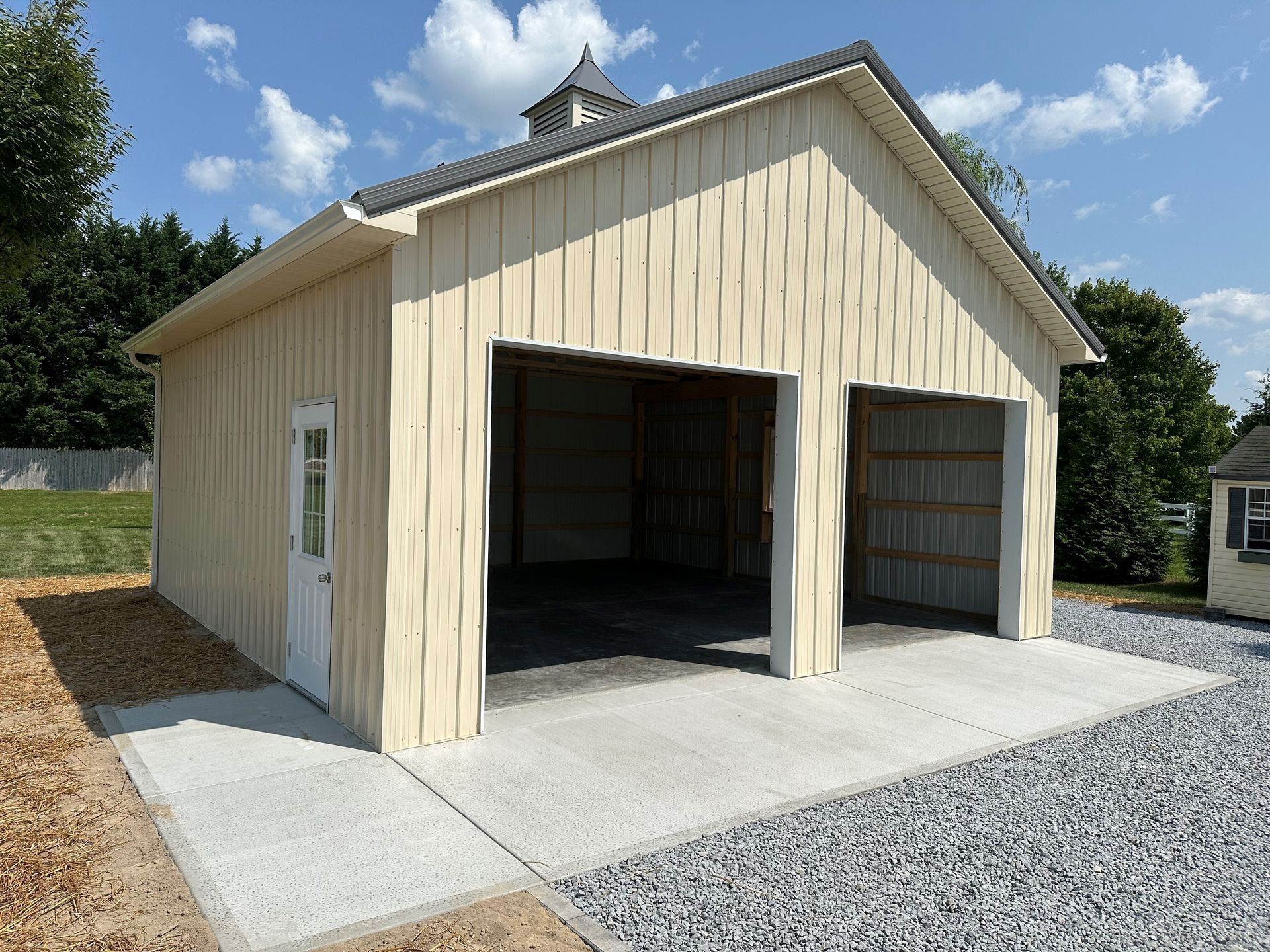 24x24 pole barn