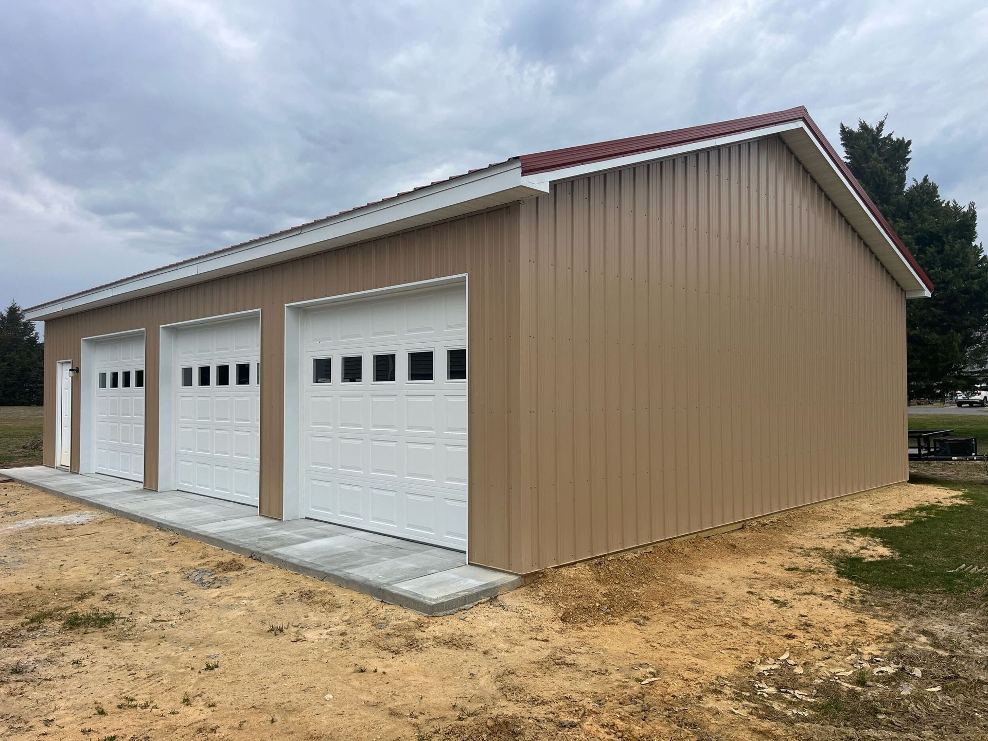 30x44 pole barn