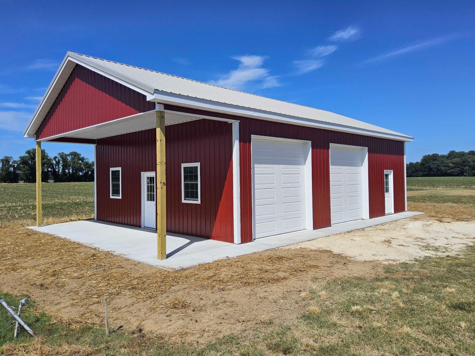 30x48 pole barn