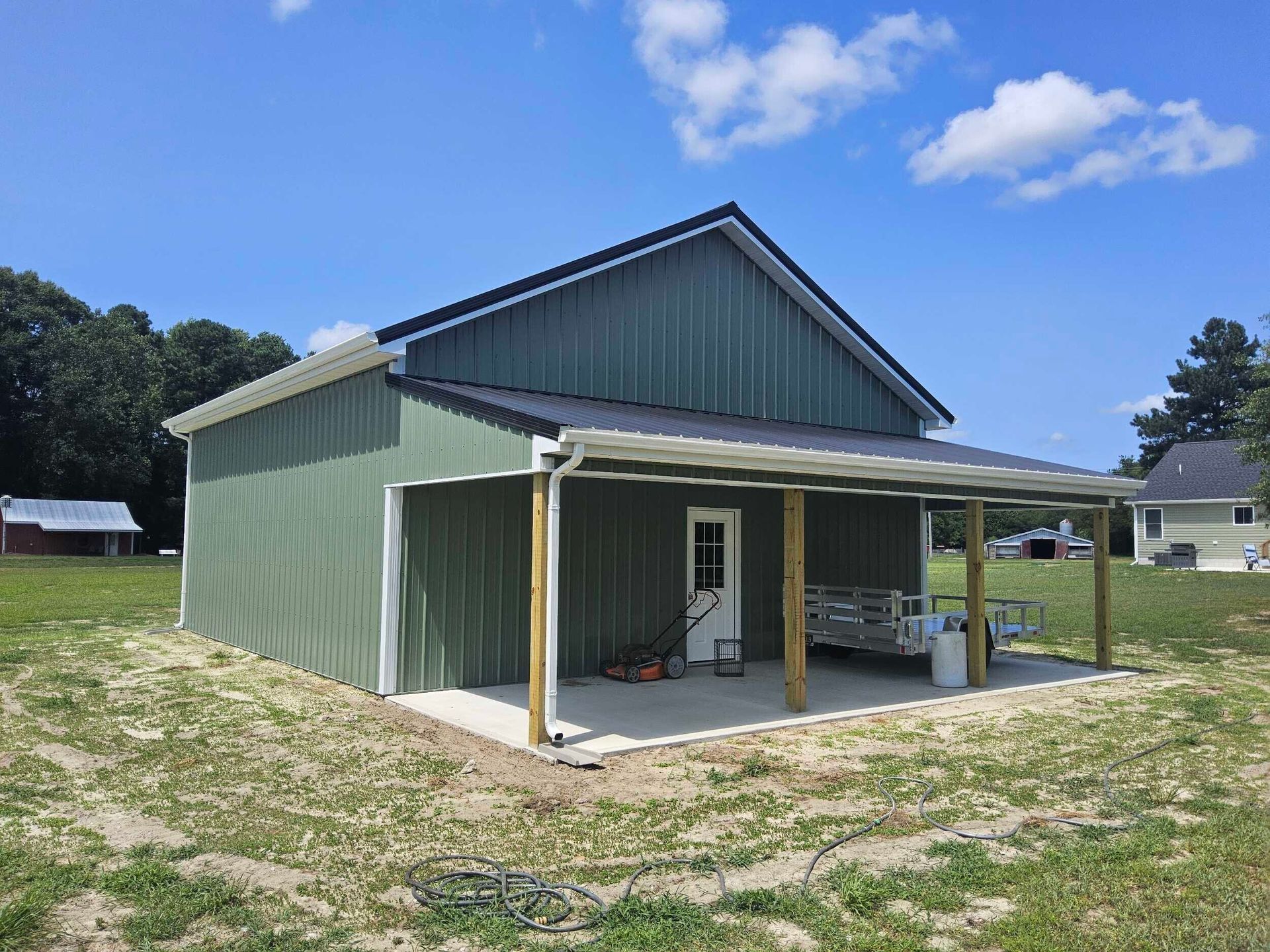 30x30 pole barn