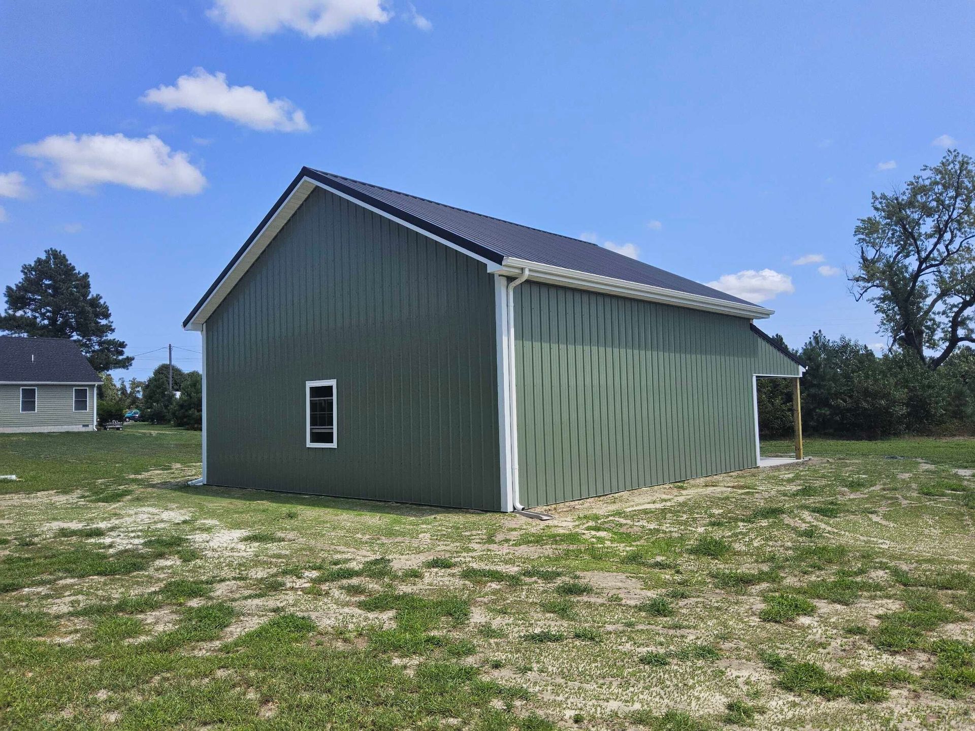 30x30 pole barn