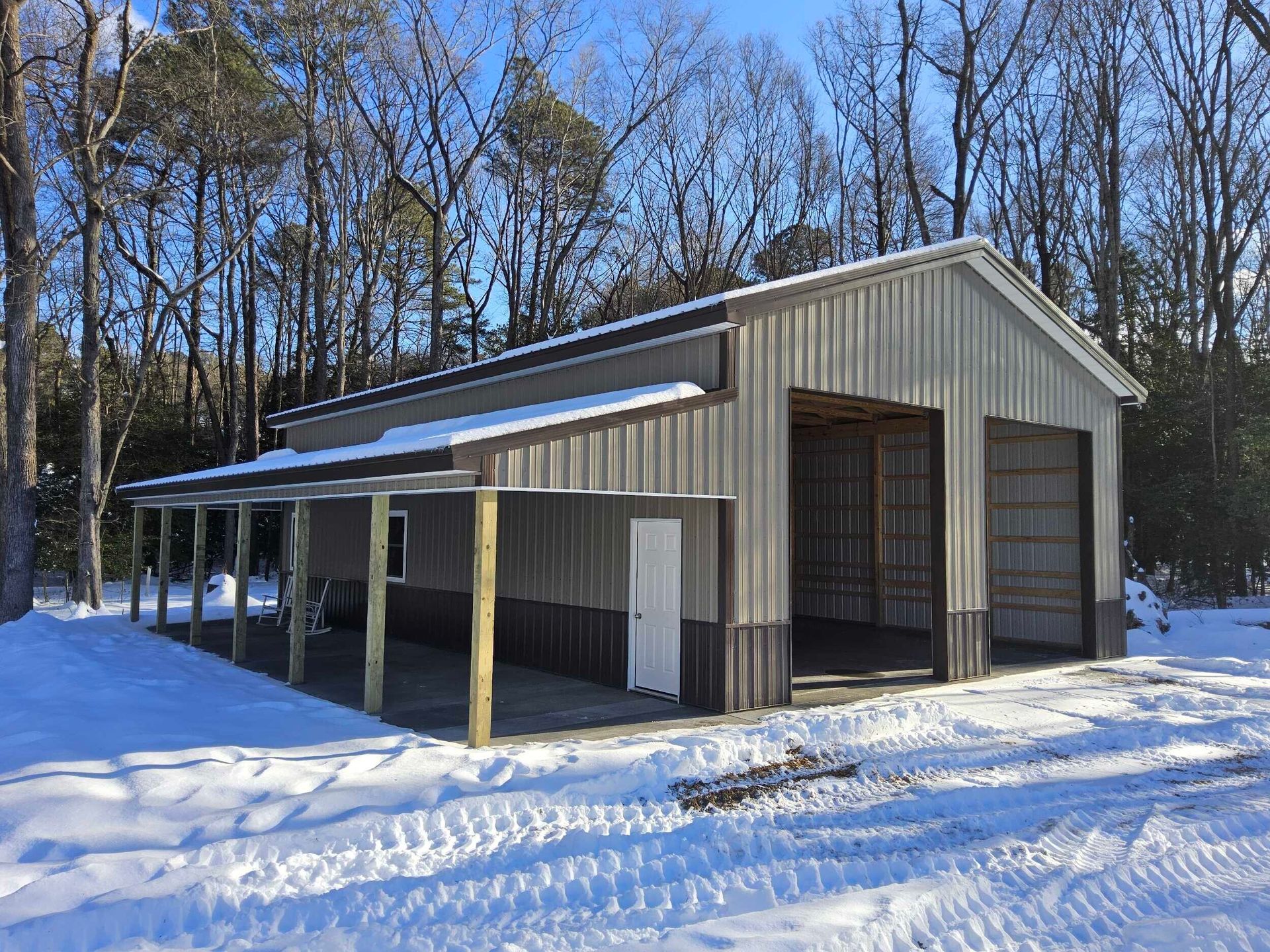 30x48 pole barn