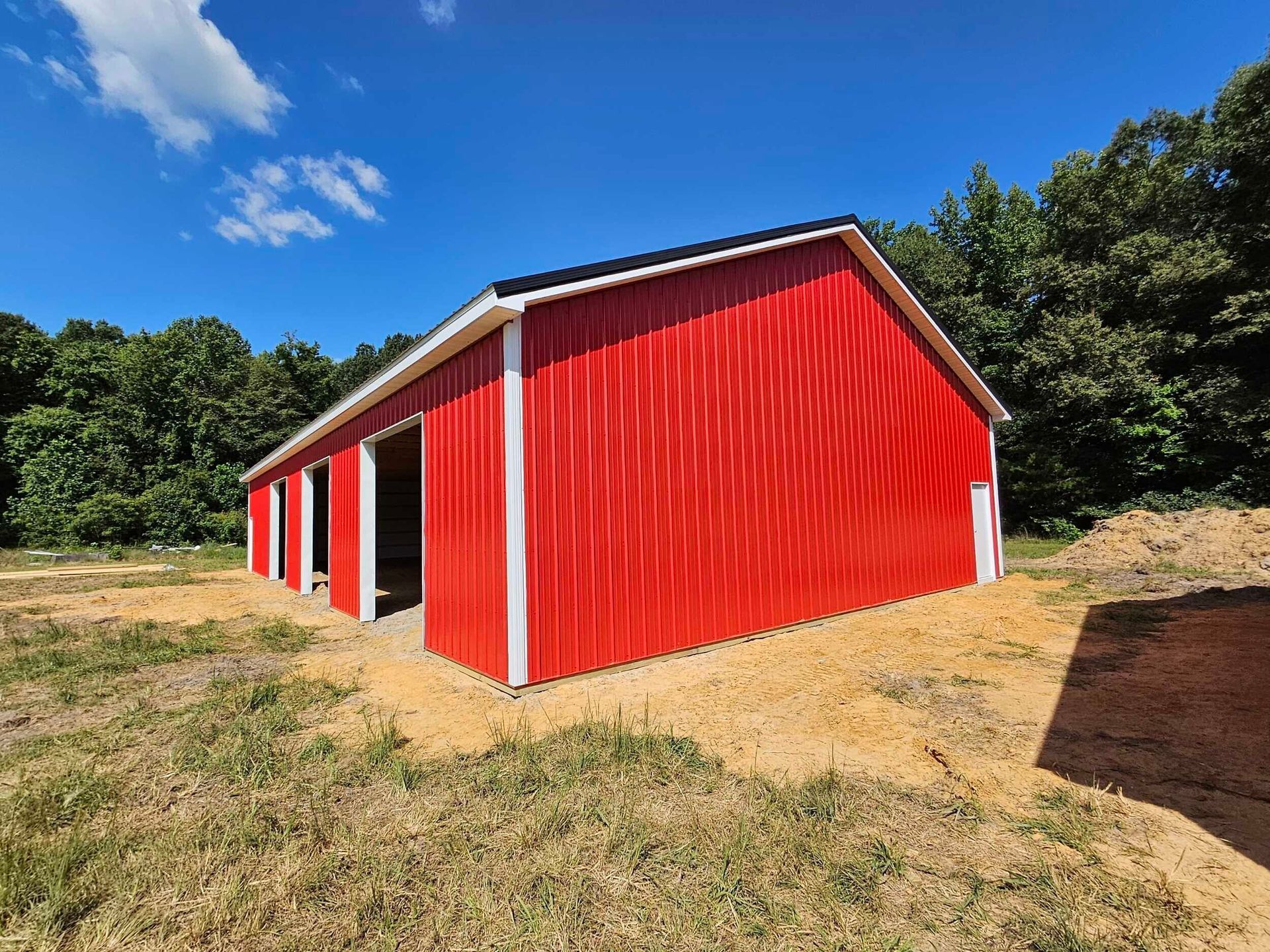40x75 pole barn