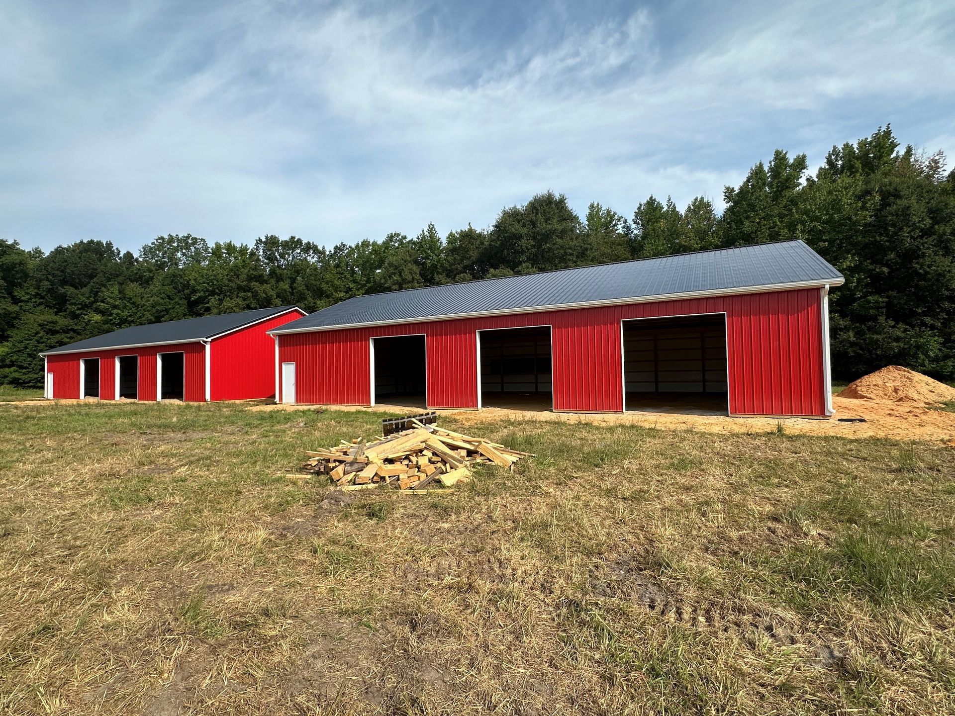 40x75 pole barn