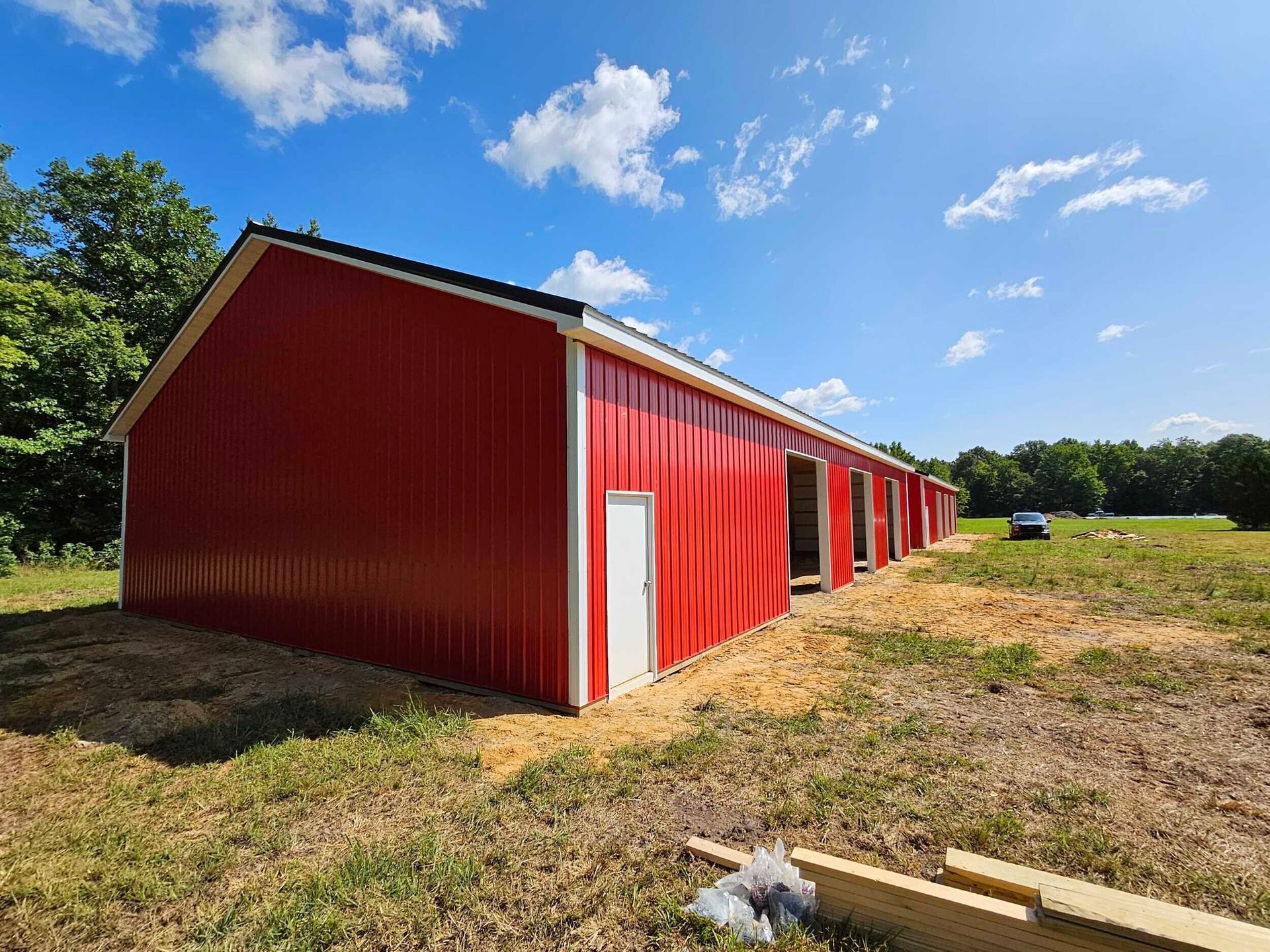 40x75 pole barn