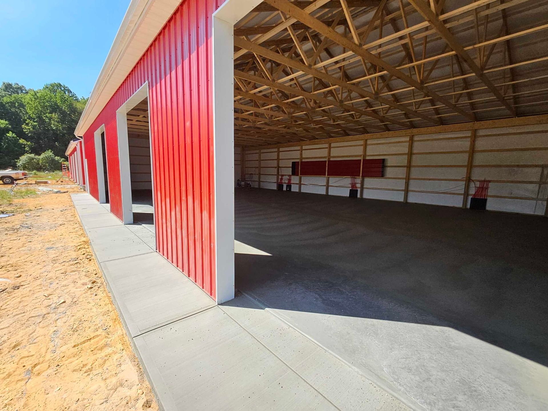 40x75 pole barn