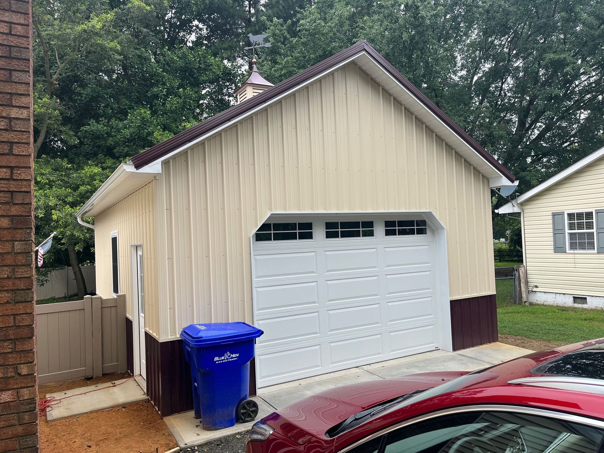 20x24x10 pole barn