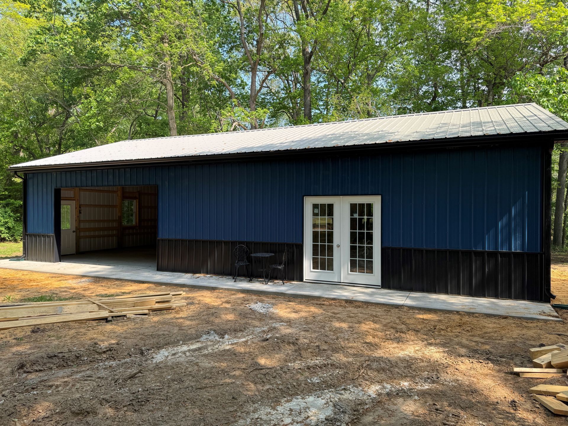 Pole barn 30x50x10