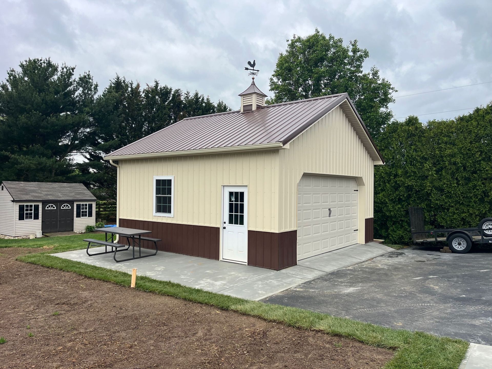 22x21 pole barn