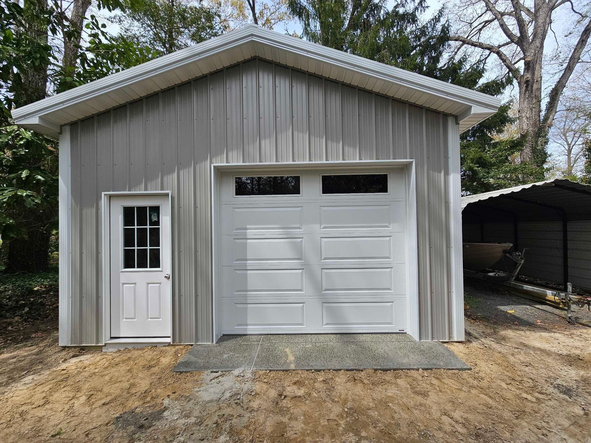 18x22 pole barn