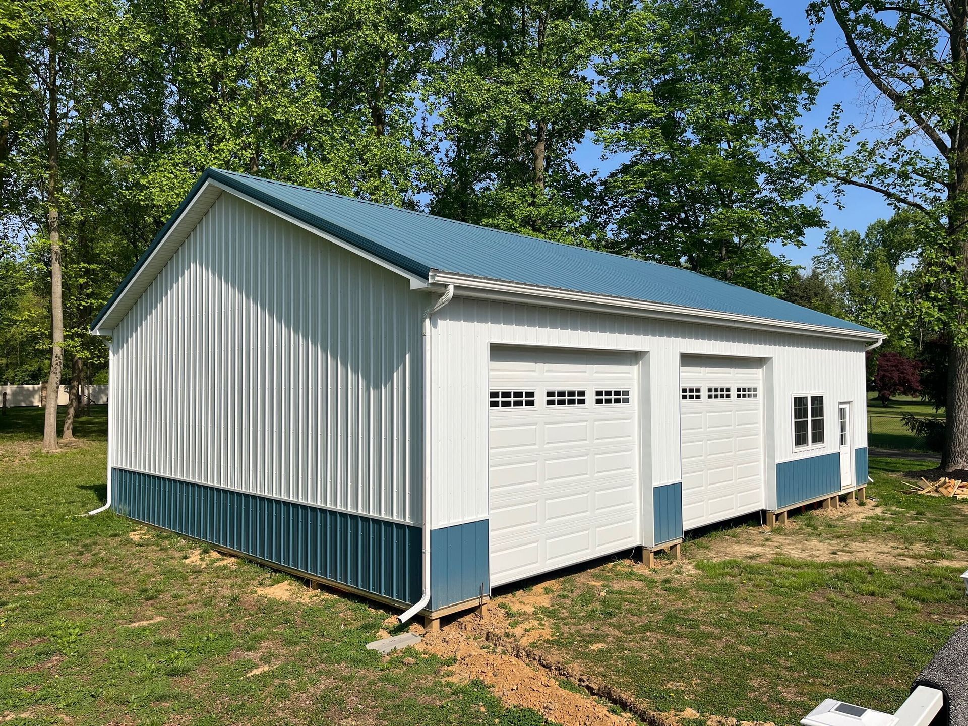 32x48x12 pole barn