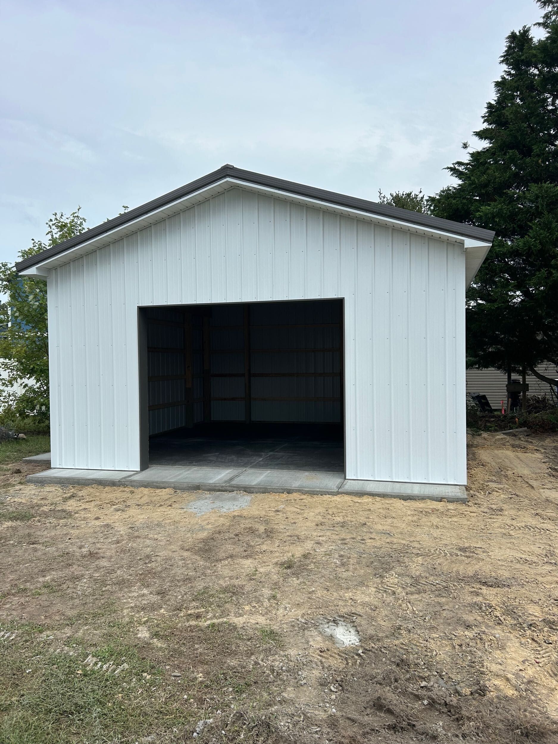 20x20x10 pole barn