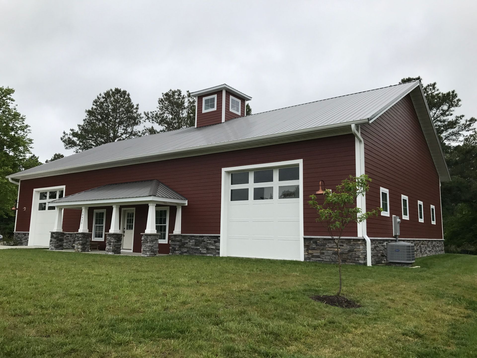 pole barn pool house