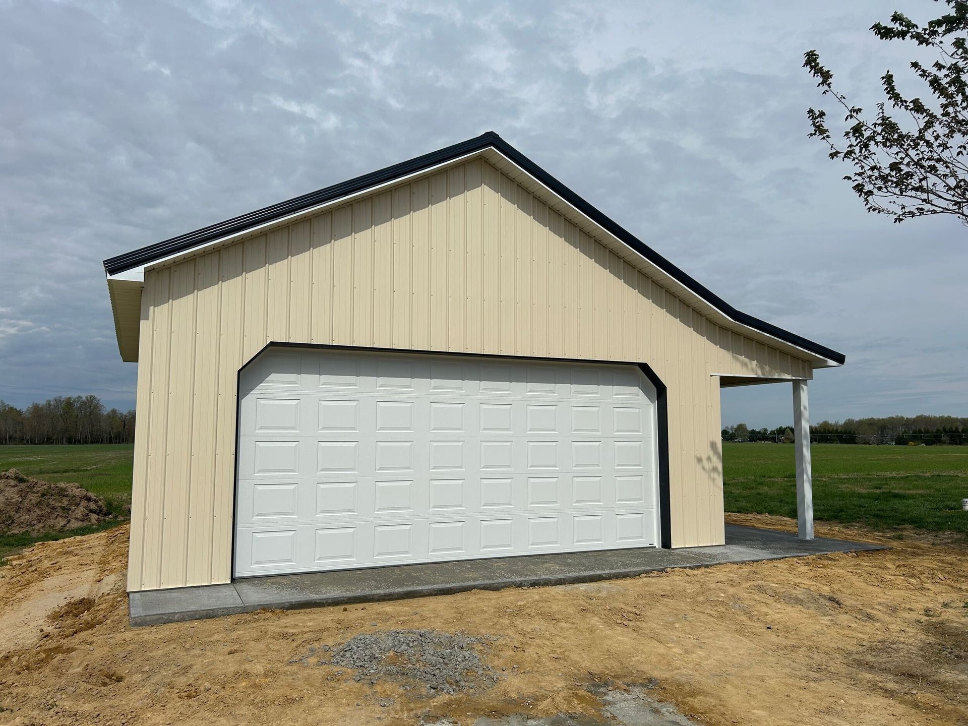 24x24 pole barn