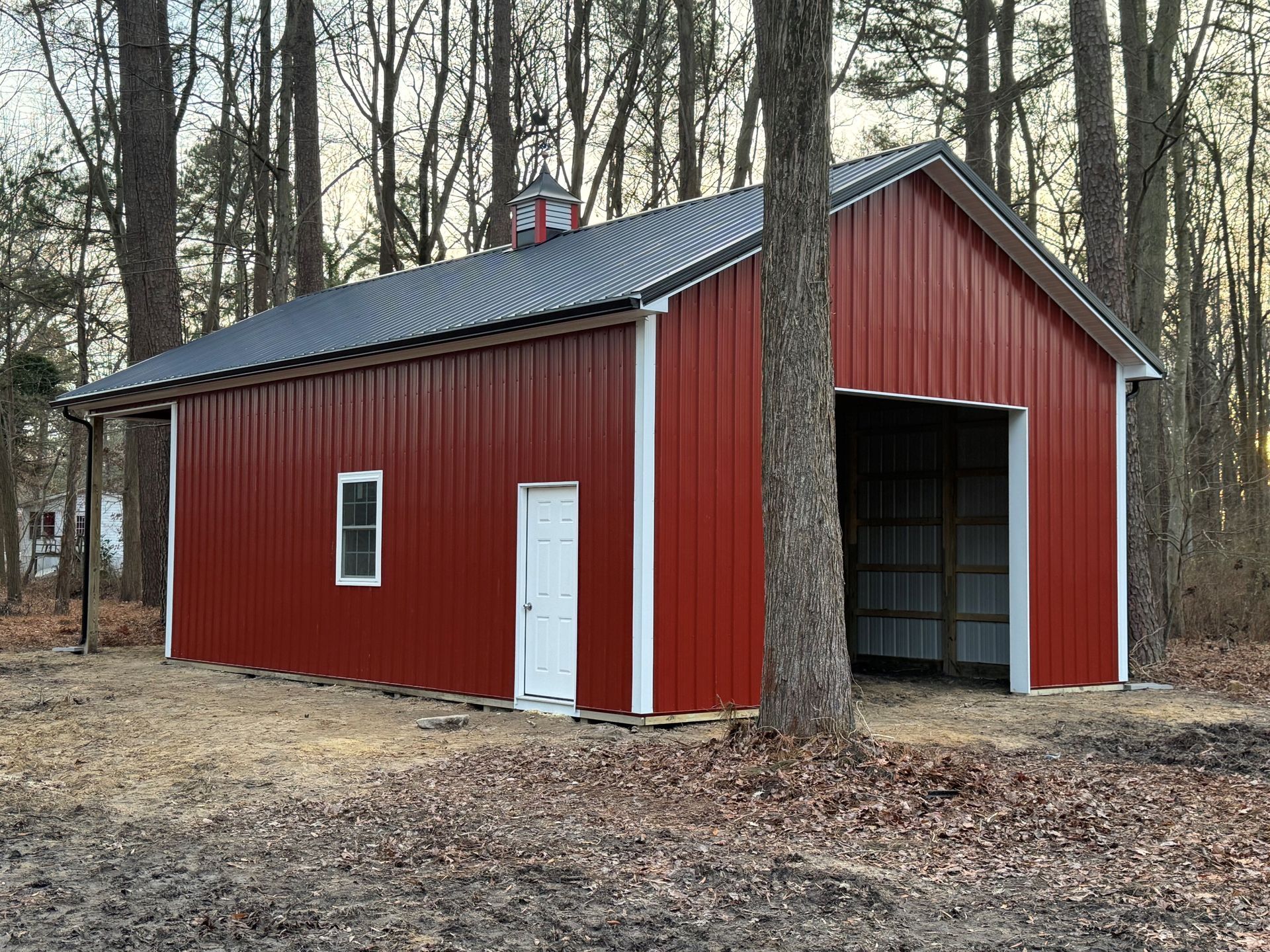 24x24 pole barn