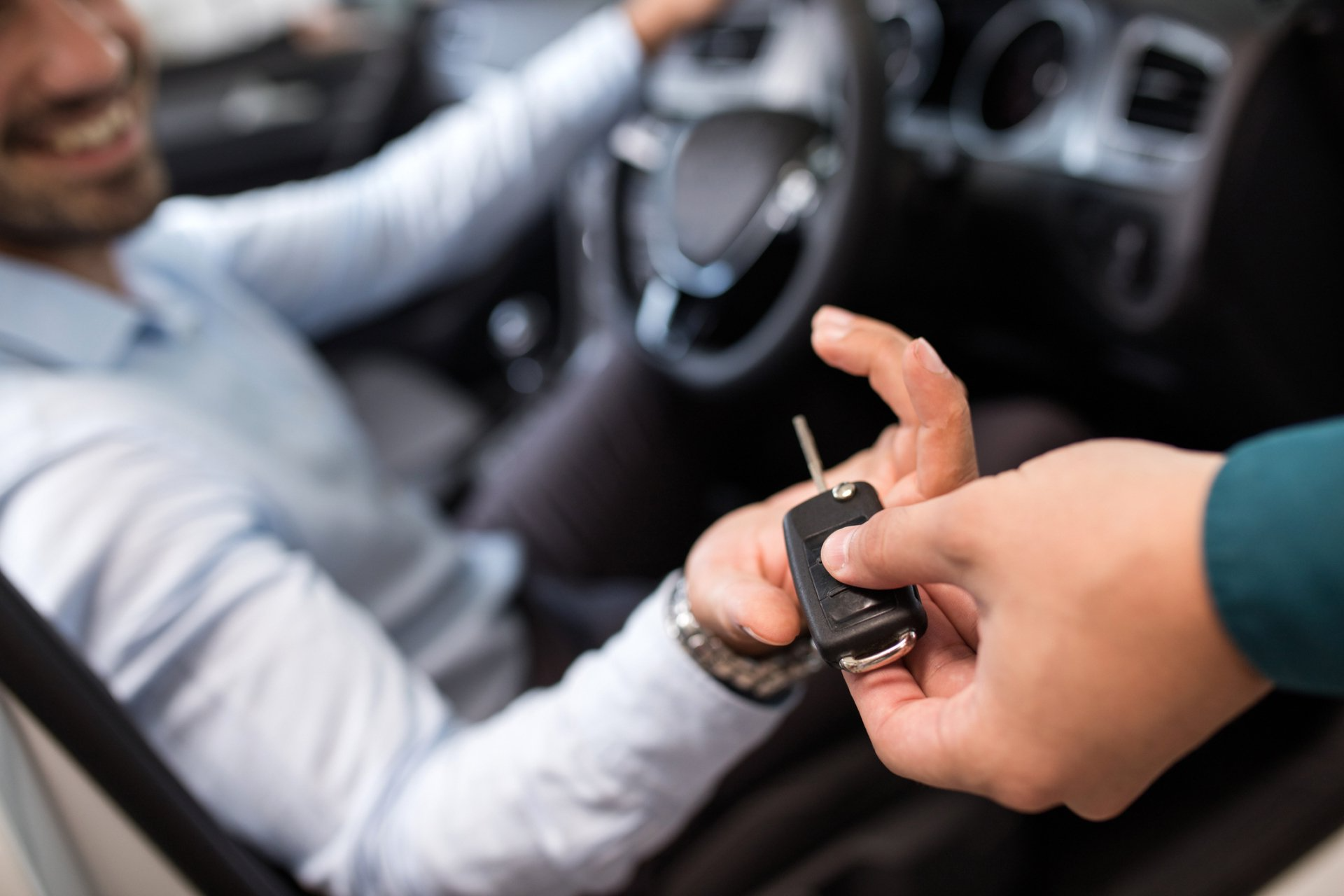 consegna chiavi auto