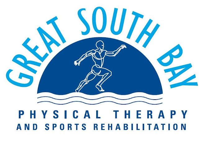the logo for great south bay physical therapy and sports rehabilitation
