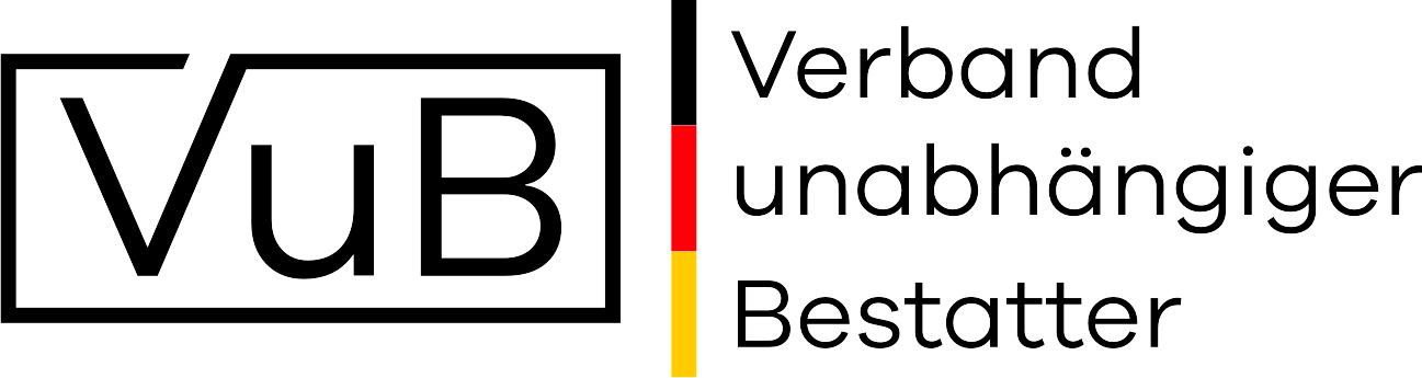 A logo for vub verband unabhängiger bestatter