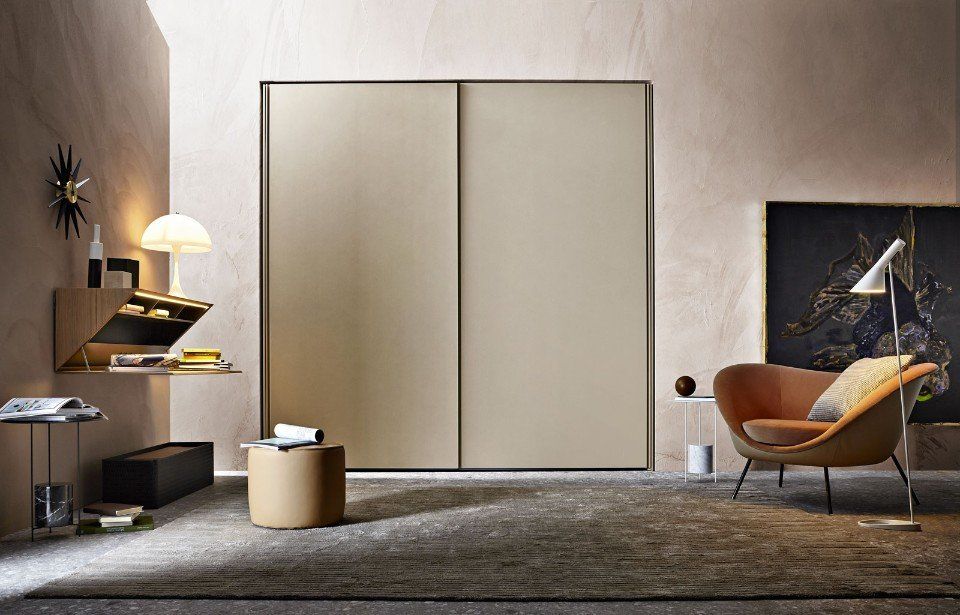 armadio incassato nella parete