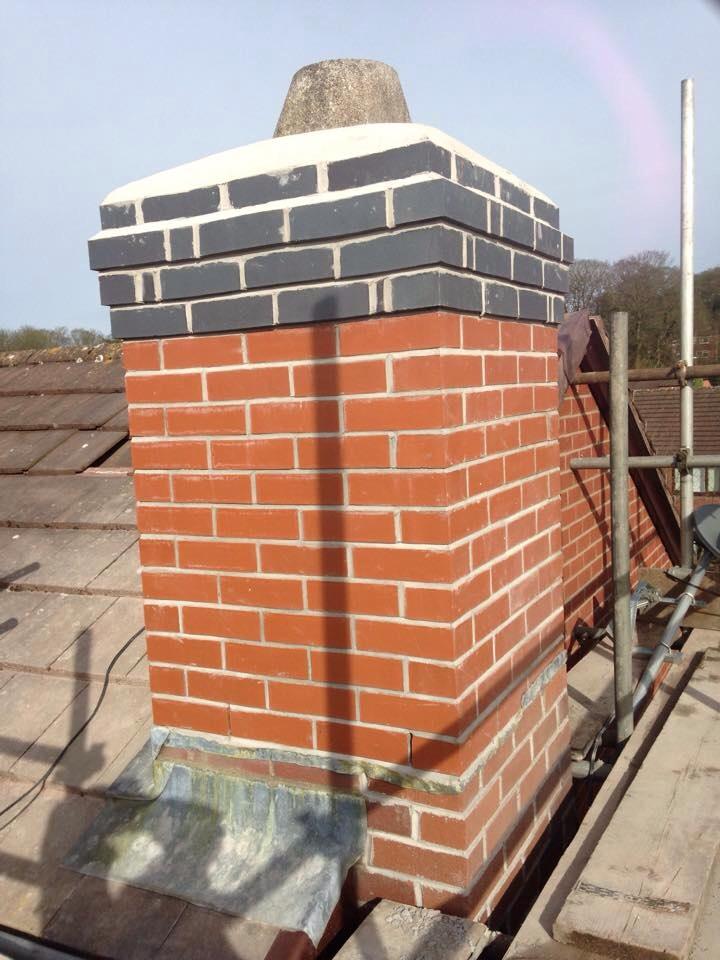 brick wall installation