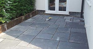 house extension tiling