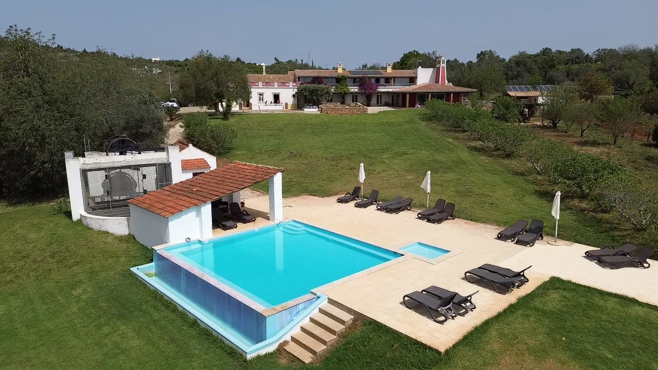 Fotografia aeria da Quinta da Mesquita