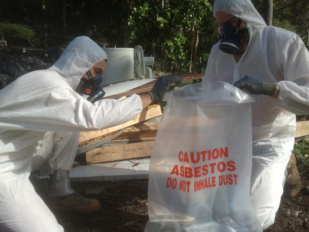 Cleaning Asbestos — Morrisville, VT — Levaggi Environmental Contracting Inc.