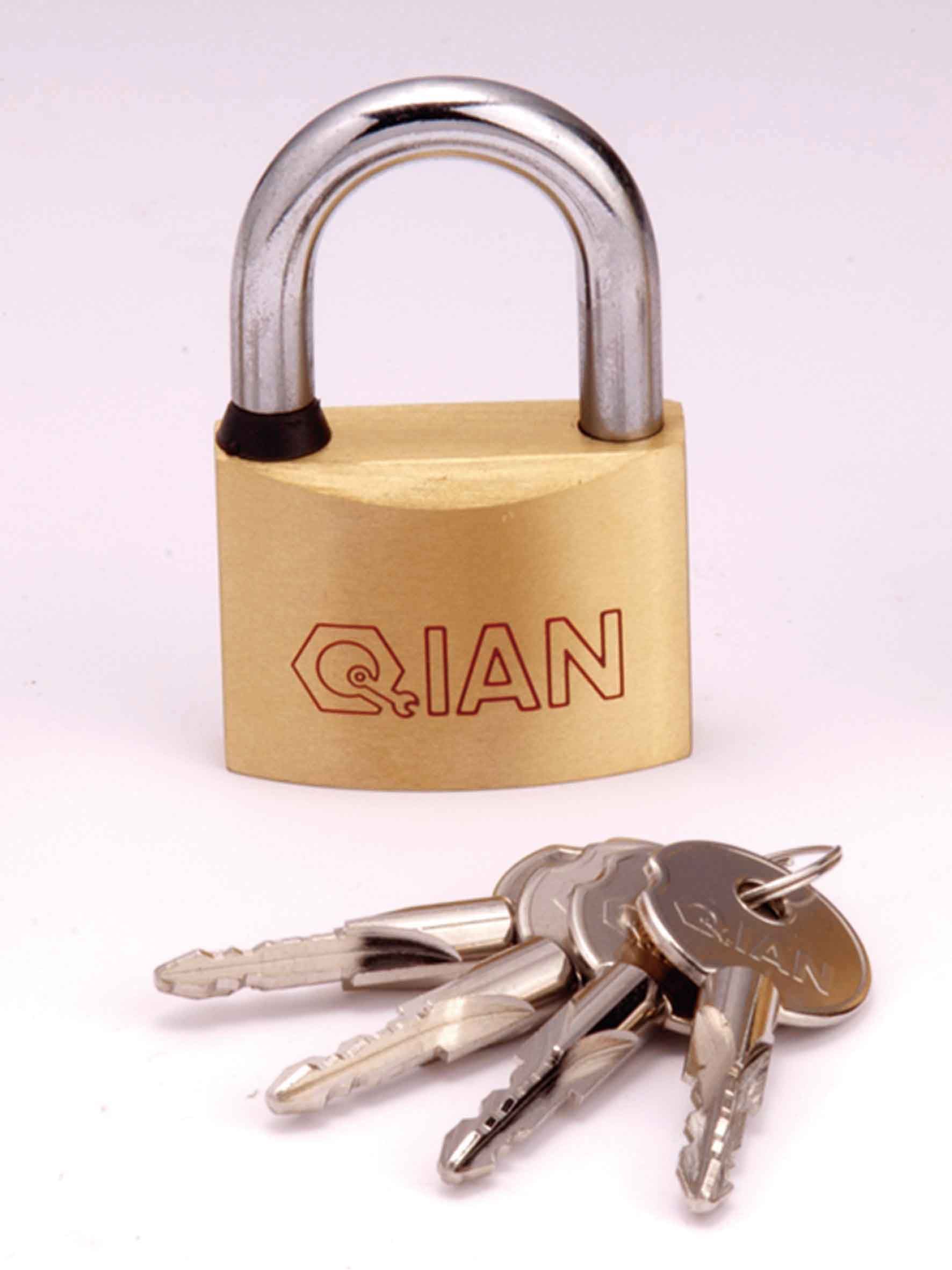 SOLID BRASS PADLOCK