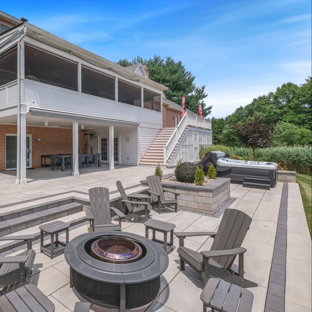 Paver Patio Company in Baltimore, MD Job done by Bayside Outdoor Living