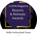 Hello Switerland Tours'award for Resorts and Retreats Awards 2026
Best Private Rail Tour Provider 2026 – Switzerland