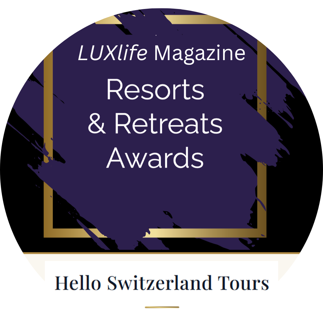 Hello Switerland Tours'award for  Resorts and Retreats Awards 2026
Best Private Rail Tour Provider 2026 – Switzerland
