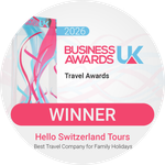 Hello Switzerland Tours award for Best Travel Company for Family Holidays