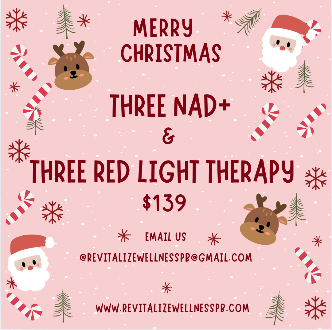 Revitalize Wellness Holiday Deals Holiday deals from Revitalize Wellness: Deals for therapies like PEMF, infrared, and Halo Salt.