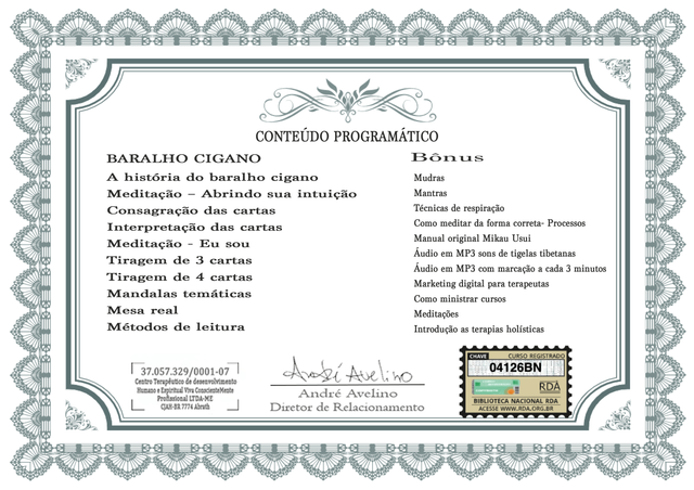 Curso FÁCIL de Baralho Cigano (módulo 1) GRÁTIS 