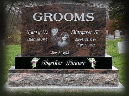 Adams Tombstone — Ottumwa, IA — Fuller Monument